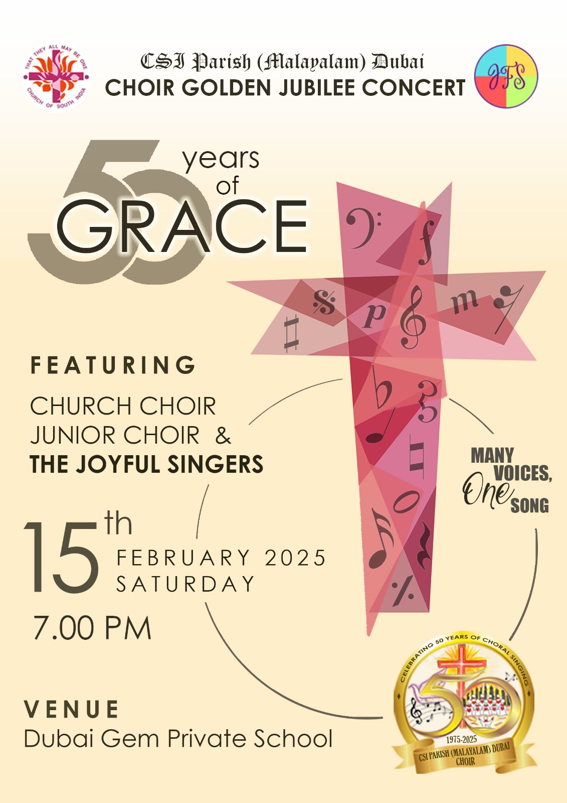 Choir Golden Jubilee Concert